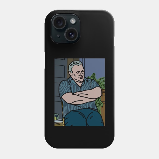 Irish Uncle Matt Meme in Color Phone Case by ellenhenryart