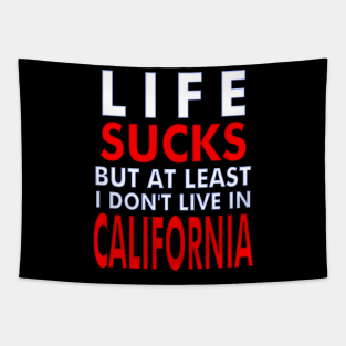 California Sucks Tapestry