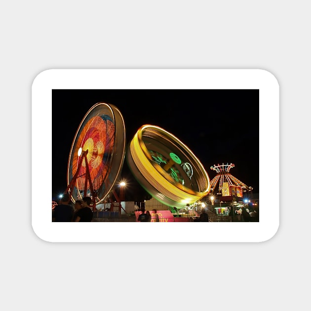 Fair rides Magnet by joesaladino