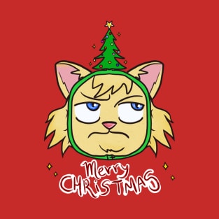 Merry Christmas Cat T-Shirt