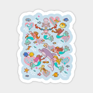 little mermaids Magnet