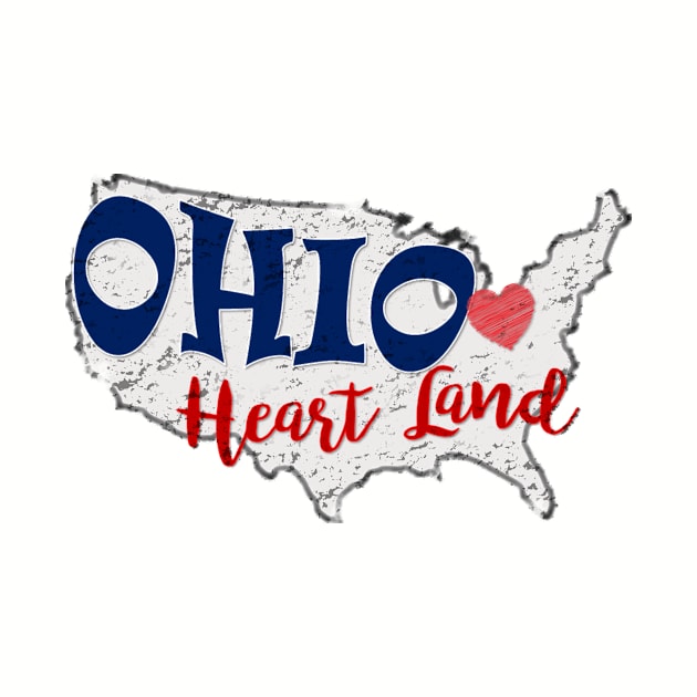 Ohio Heart Land - Love Ohio by Bits