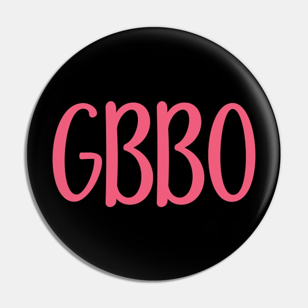 gbbo pink Pin by shimodesign