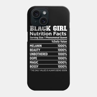 Black Girl Nutrition Phone Case