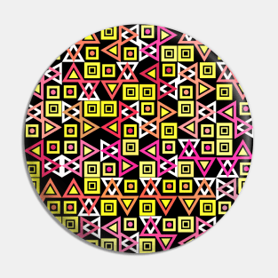 Tiled geometric pattern Pin