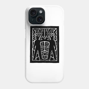 Karma Police - Reflection - Illustrated Lyrics Phone Case