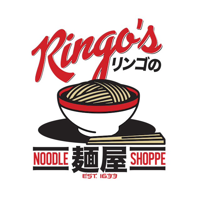 Ringo's Noodle Shop by MindsparkCreative