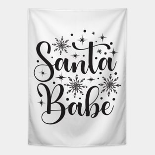 Santa Baby Tapestry