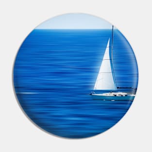 Freedom sailboat Pin