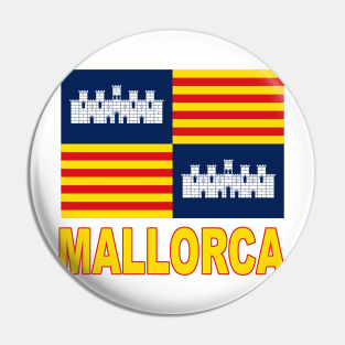 The Pride of Mallorca - Mallorcan Flag Design Pin