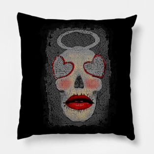 Skull girl Pillow