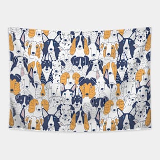 Dogs Tapestry