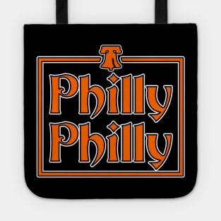 Philly Philly Orange and Black T-shirt Tote