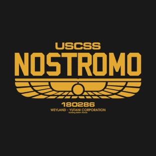 Nostromo| Alien Movie| Weyland| Retro Movie| Classic Movie T-Shirt