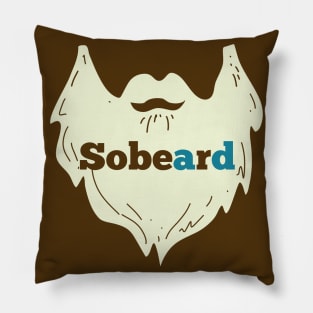 Sober Beard Pillow