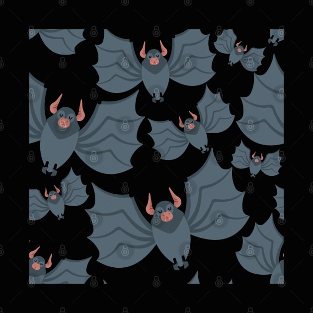 Bat Pattern Night Animals by savariya