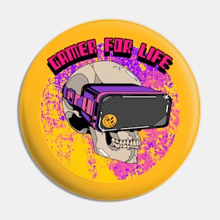 Gamer For Life Pin