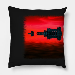 Whitby Abbey Pillow