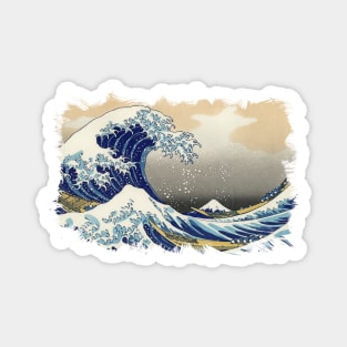 ✪ The Great Wave Off Kanagawa ✪ Retouched Fan Art Magnet