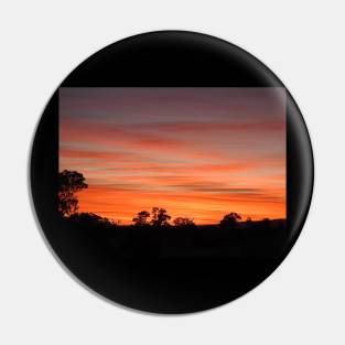 A Country Sunset Pin