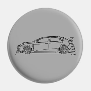 Type R 2018 B Lineart Pin