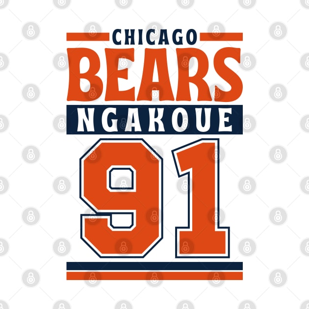 Chicago Bears Ngakoue 91 American Football Edition 3 by Astronaut.co