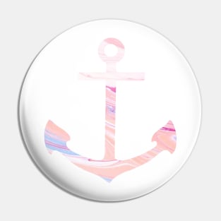 PAINT SWIRL ANCHOR Pin