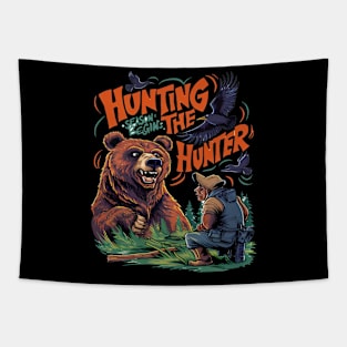 The Hunters Humble Encounter Hunting Funny Tapestry