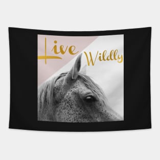 Live Wildly Tapestry