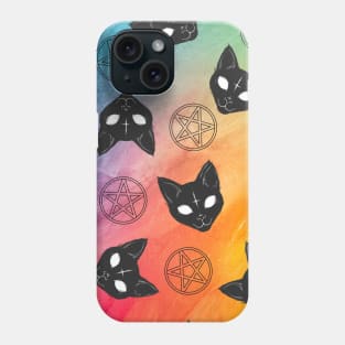 Pentagram Cats Phone Case