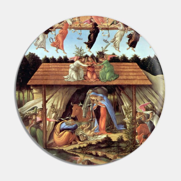 Birth of Christ by Sandro Botticelli Pin by MasterpieceCafe