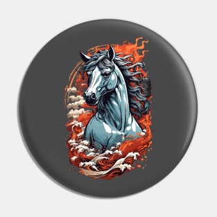 Majestic Horse Pin