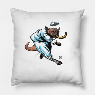 Marmot Baseball Pillow