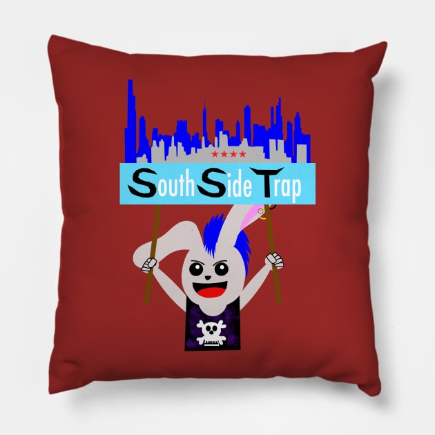 SST x Yuki Nagasato Rock Bunny Pillow by Southside Trap