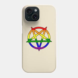 Rainbow Pentacle Phone Case