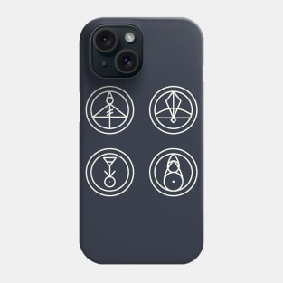 Owl House Glyphs (Light on Dark background) Phone Case