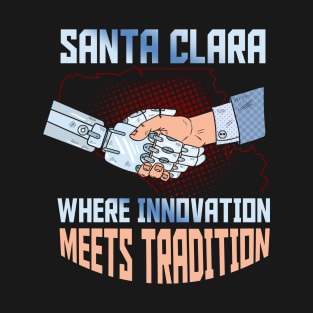 Santa Clara San Francisco United States Design T-Shirt