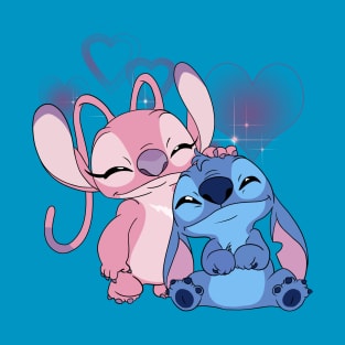 Cute Stitch & Angel T-Shirt