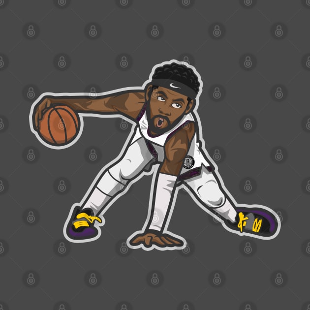 Kyrie Irving Cartoon Style by ray1007