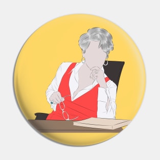 Miranda Priestly - The Devil Wears Prada Pin