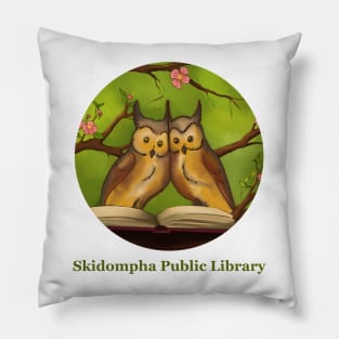 Library Owls Pillow