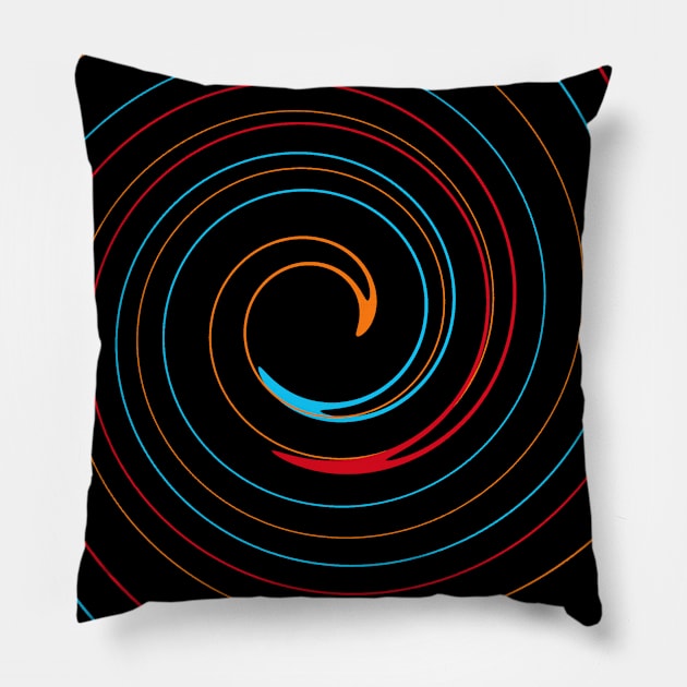 Spiral Pillow by piksimp