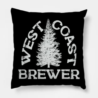 West Coast Brewer in White Pillow