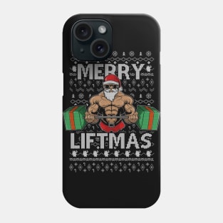 Merry Liftmas Christmas Xmas Fitmas Fitness Santa Holiday 7 Phone Case