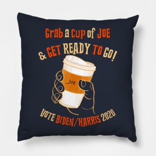 Grab a Cup of Joe Pillow