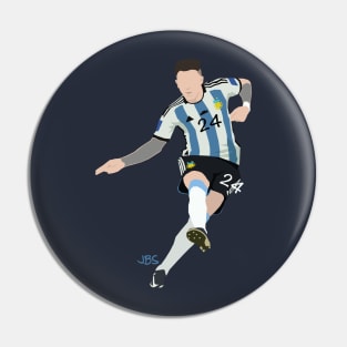 Enzo Fernandez Argentina vs Mexico Pin