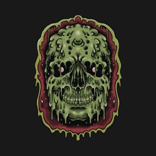 Melting skull T-Shirt