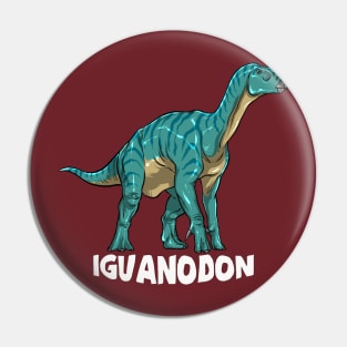 Iguanodon Dinosaur Design Pin