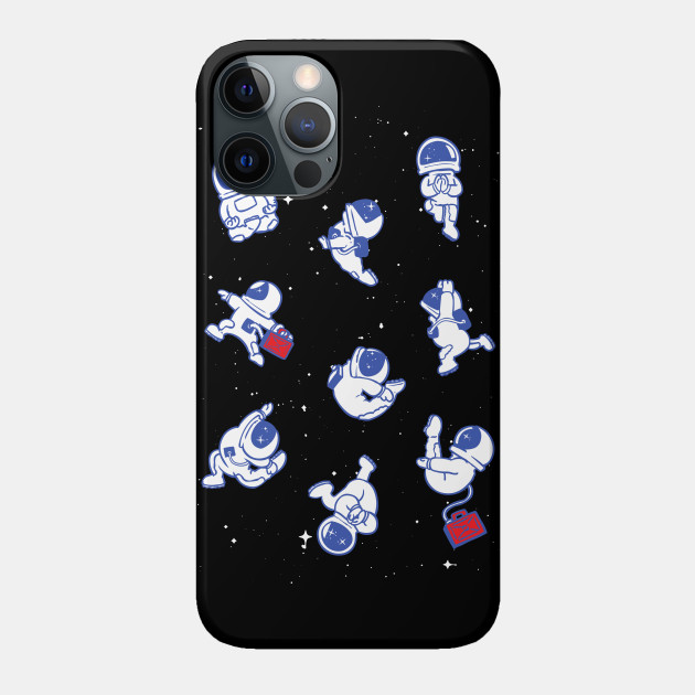 Astronaut Yoga - Astronaut - Phone Case