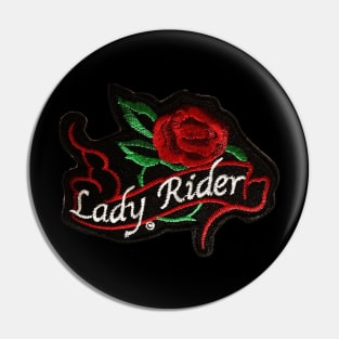 Lady Rider Pin